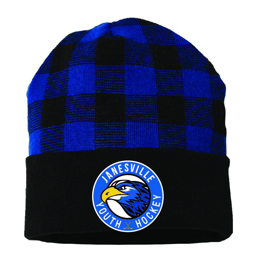 Cap America - USA-Made Plaid Beanie