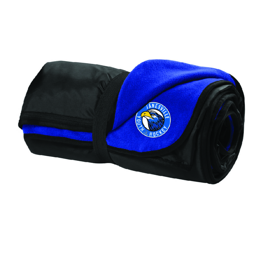 Port Authority® Fleece & Poly Travel Blanket