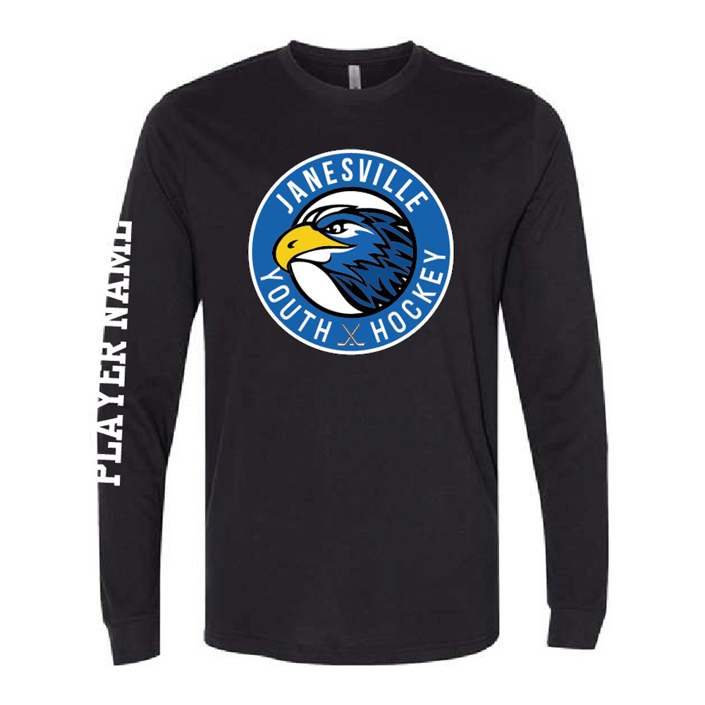 Sueded Long Sleeve Crew